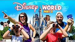 Disney World Family Adventure Part 1!!! (Family Games Edition) / K-City Family