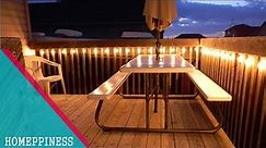 MUST WATCH !!! 30+ Stunning Deck Lighting Ideas - HOMEPPINESS