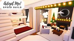 Cozy Christmas Tiny Home Speed Build 🎄 Roblox Adopt Me!