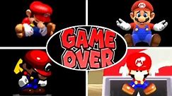 Evolution Of Mario VS Donkey Kong Deaths + Game Over Screens (2004-2024)