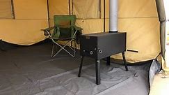 Best US Made Wood Stove for Ozark Trail North Fork 12 X 10 Wall Tent