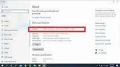 How to Check Cores Your CPU Has on Windows 10