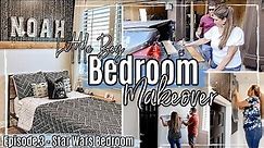 DIY BOYS BEDROOM MAKEOVER on a SMALL BUDGET!! {episode 3} :: Star Wars Bedroom Ideas 2022