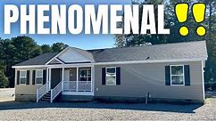 Phenomenal smaller double wide home! I'm digging this NEW house! Modular Home Tour
