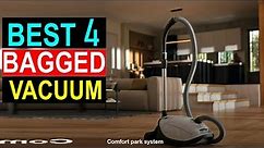 ✅Best Bagged Vacuum 2024 | Top 4 Bagged Vacuums Reviews