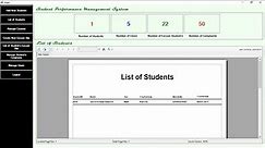 Student Performance Management System in VB.Net and MySQL Database Source Code | Free to Download
