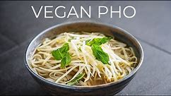 Vegan Pho Recipe TO RULE THEM ALL | VIETNAMESE SOUP NOODLE FUH CHAY BROTH (Phở)