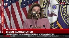 #LIVE House Speaker Nancy Pelosi holds first presser after inauguration