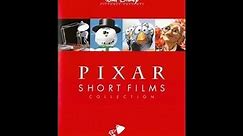 Pixar Short Films Collection - Volume 1 UK DVD Menu Walkthrough (2008)