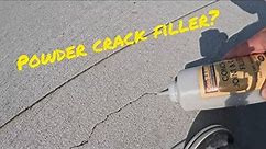 Easy way to fill cracks in concrete using ConSandtrate!