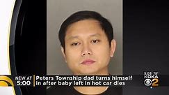 Peters Township dad turns himself in after baby left in hot car dies