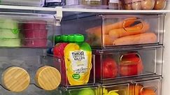 Organiser fridge is the new organised pantry 🍓🥒🫐🥕 #organizedhome #organizedfridge #fridgeorganization #littlelabelco | Jennifer Mckee