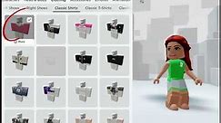 How to make a free preppy avatar on roblox