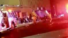 VIDEO: Apollo Theater roof collapses during storm in Belvidere Illinois