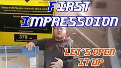 First Impression and Unboxing - Thomson 7.5 cu. ft. Apartment Refrigerator