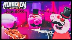 Mad City NEW Chris P Bacon Boss Fight -Mad City Chapter 2- (ROBLOX)