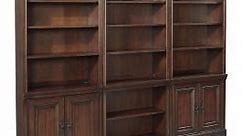 Aspenhome Richmond 3pc Bookcases - Brown Burgundy