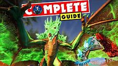 ARK CRYSTAL Isles Ultimate Guide To Gamma Boss Fight! - All Artefact Locations!
