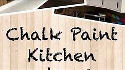 Waverly Chalk Paint Kitchen Cabinets Tutorial