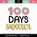 100 Days Sweeter SVG