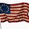 13 Colonies American Flag Stars