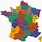 13 Regions of France