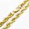 14K Solid Gold Chain Necklace