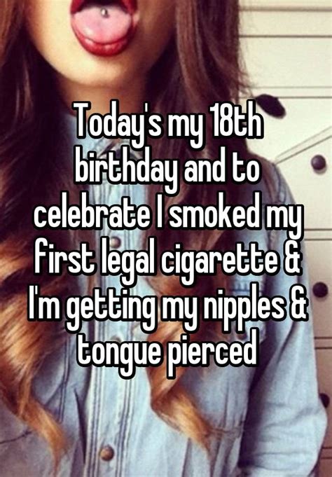 18th Birtday Cigarettes