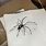 3D Spider Drawing Easy