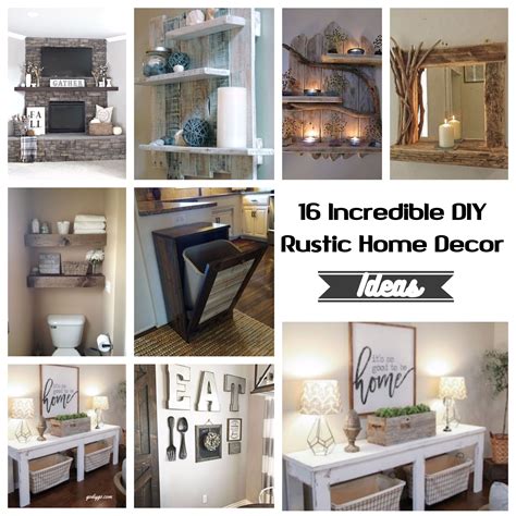 40 Rustic Home Decor Ideas DIY