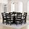 60 Round Dining Table Black