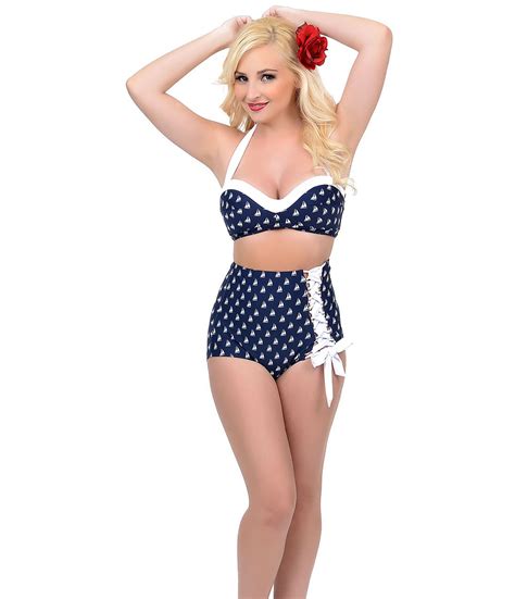 60s Pinup Style Bathing Suit