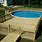 Above Ground Pool with Decking