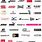 Activewear Brand Logos