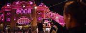 Adelaide Landmarks Lit Up in Pink Olivia Newton-John