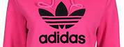 Adidas Pink Hoodie Girls