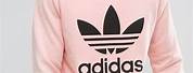 Adidas Pink Trefoil Sweatshirt