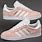 Adidas Pink and White Shoes