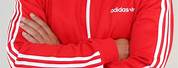 Adidas Red Tracksuit Jacket