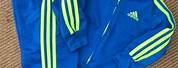 Adidas Royal Blue and Yellow Tracksuit