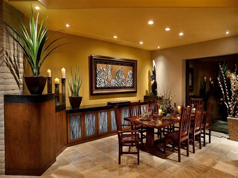 African Dining Room Decor