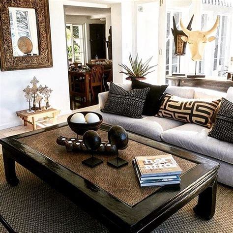 African Style Living Room