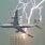 Airplane Lightning Strike