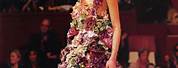 Alexander McQueen Floral Fashion Show