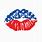 American Lips SVG