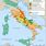 Ancient Roman Italy Map