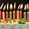 Animated Birthday Candles