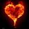 Animated Fire Heart