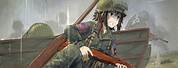 Anime WW2 American Soldier