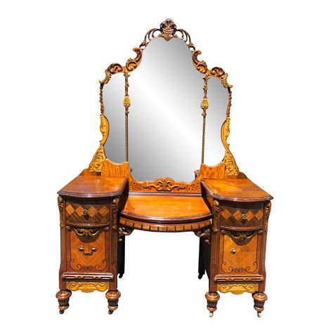 Antique Vanity Victorian Mirror